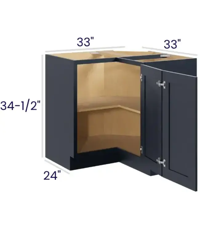 ERB33PP | 33" W | 34.5" H Corner Base