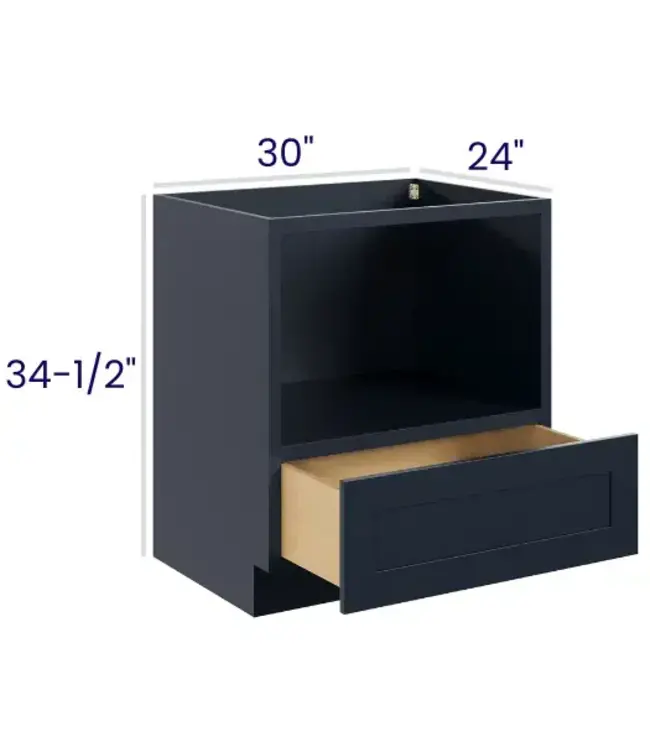 MB30PP | 30" W | 34.5" H Microwave Base Cabinet