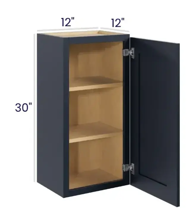 W1230PP | 12" W | 30" H Wall Cabinets - Single Door