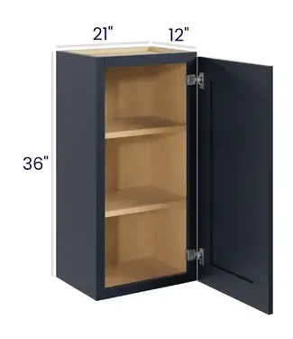 W2136PP | 21" W | 36" H Wall Cabinets - Single Door