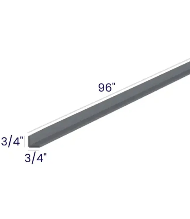 MOC96EB | 96" W | 3/4" H Moldings - Outside Corner