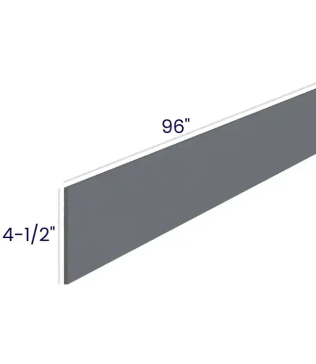 MTK0496EB | 4.5" W | 96" H Moldings - Toe Kick