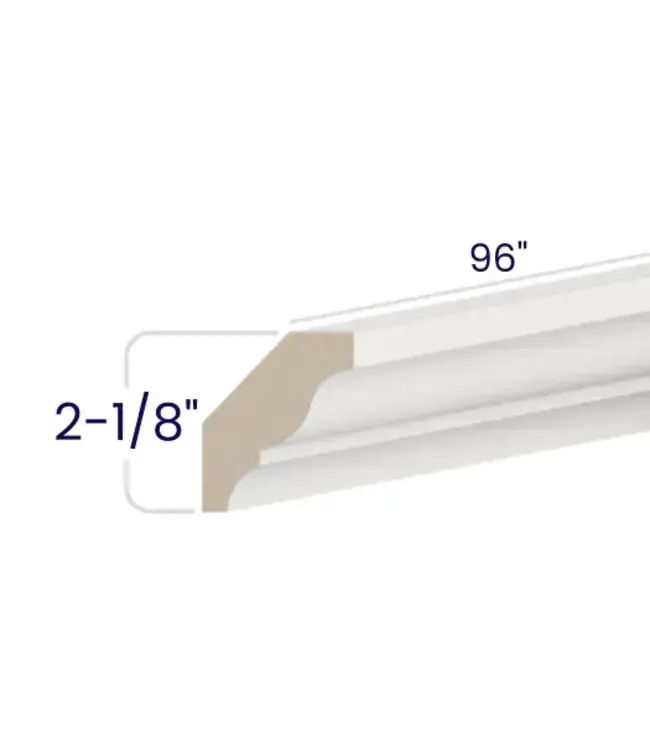 CM8LP | 96" L | Moldings - Classic Crown
