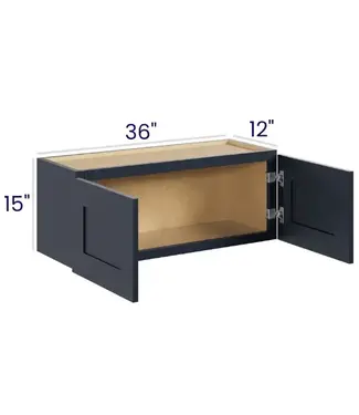 15" High Bridge Cabinets - 36"W