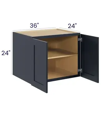 24" High Refrigerator Cabinet - 36"W