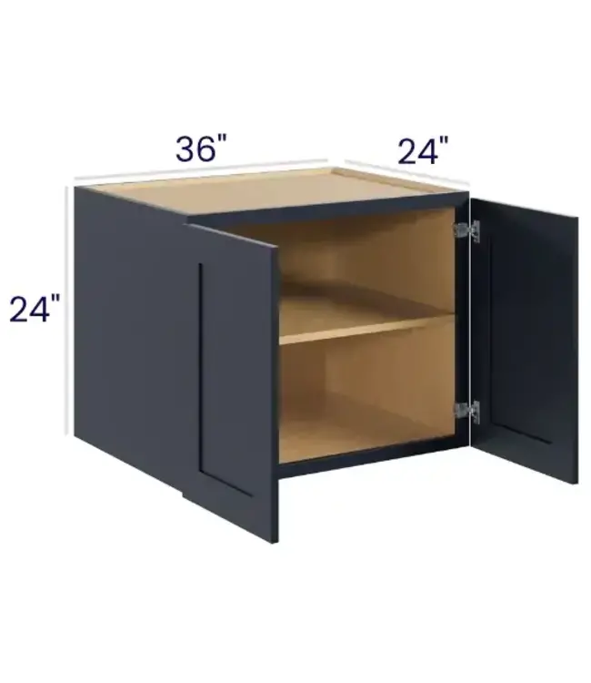 24" High Refrigerator Cabinet - 36"W