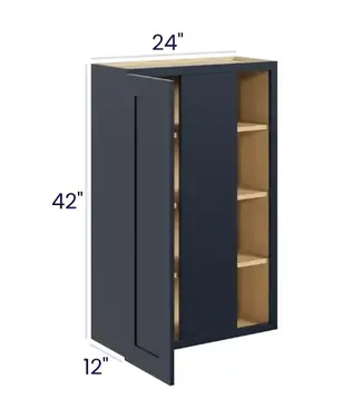 WBC2442PP | 24" W | 42" H Wall Blind Cabinets