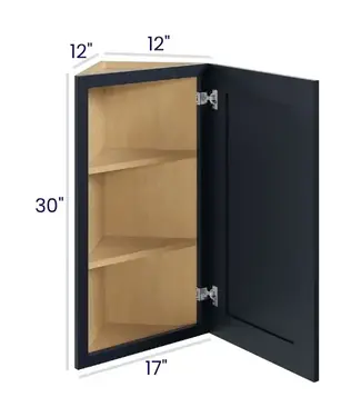 Angle Wall Cabinets 30"H