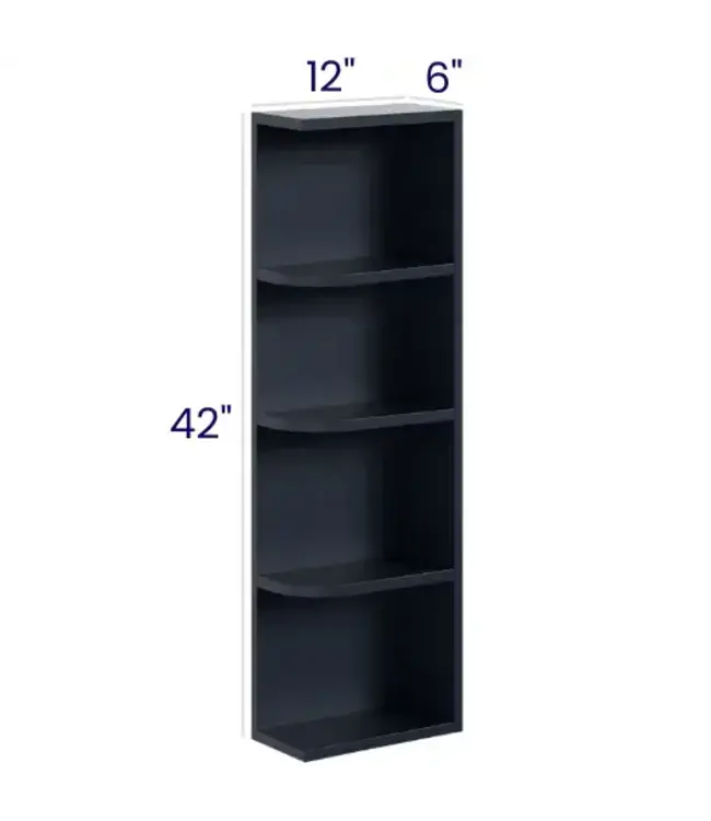 OE642PP | 6" W | 42" H Open End Wall Shelves