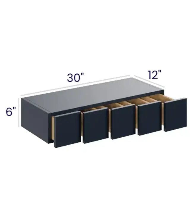 WSD630PP | 6" W | 30" H Wall Spice Drawer