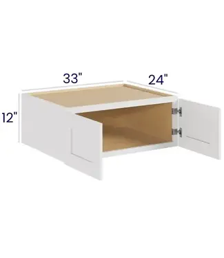 W331224LP | 33" W | 12" H Refrigerator Cabinet
