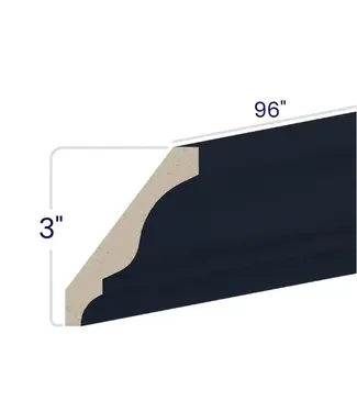 DCM8PP | 96" L | Moldings - Decorative Crown