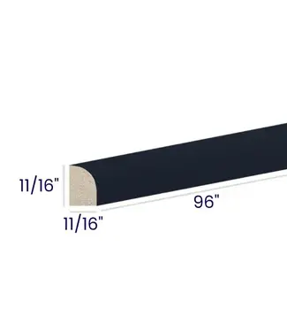 MS96PP | 96" W | 11/16" H Moldings - Shoe