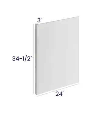DWR3LP | Panels - Dishwasher with 3" Return