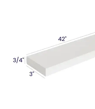 F342LPTH | 3" W | 42" H  Fillers