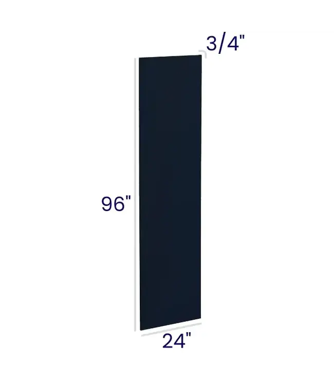 S2496PP | 24"W | 96" H Panels - Shelf