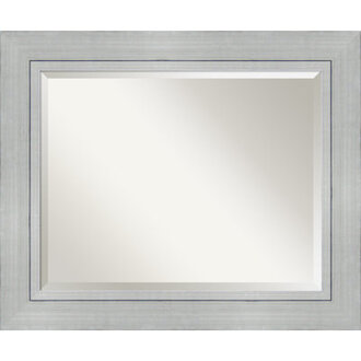 Leeloo Wood Flat Wall Mirror