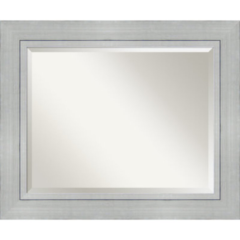 Leeloo Wood Flat Wall Mirror