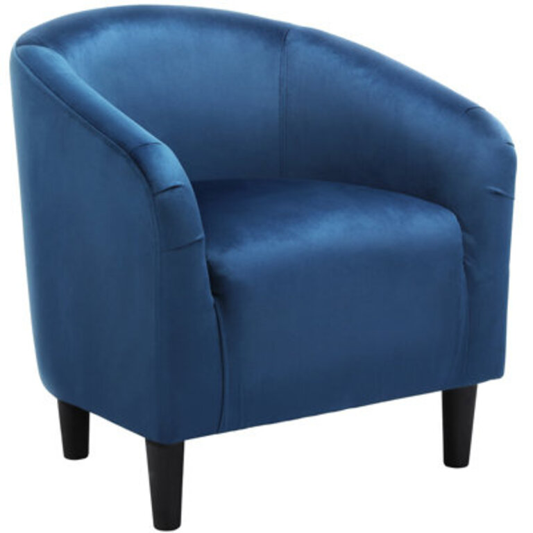 Robeson 28 Wide Velvet Barrel Chair