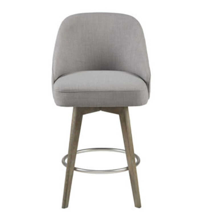 Pearce Upholstered 360 Swivel Counter  Bar Stool