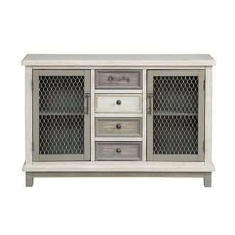 Ilkest 48 Wide 4 Drawer Credenza