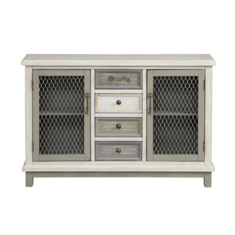 Ilkest 48 Wide 4 Drawer Credenza