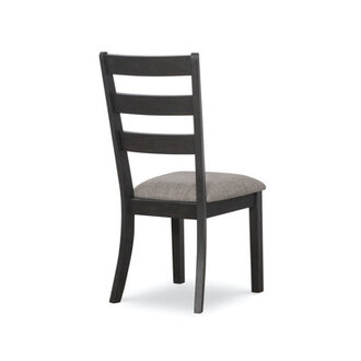 Annalyss 195 H Upholstered Oak Side Chair