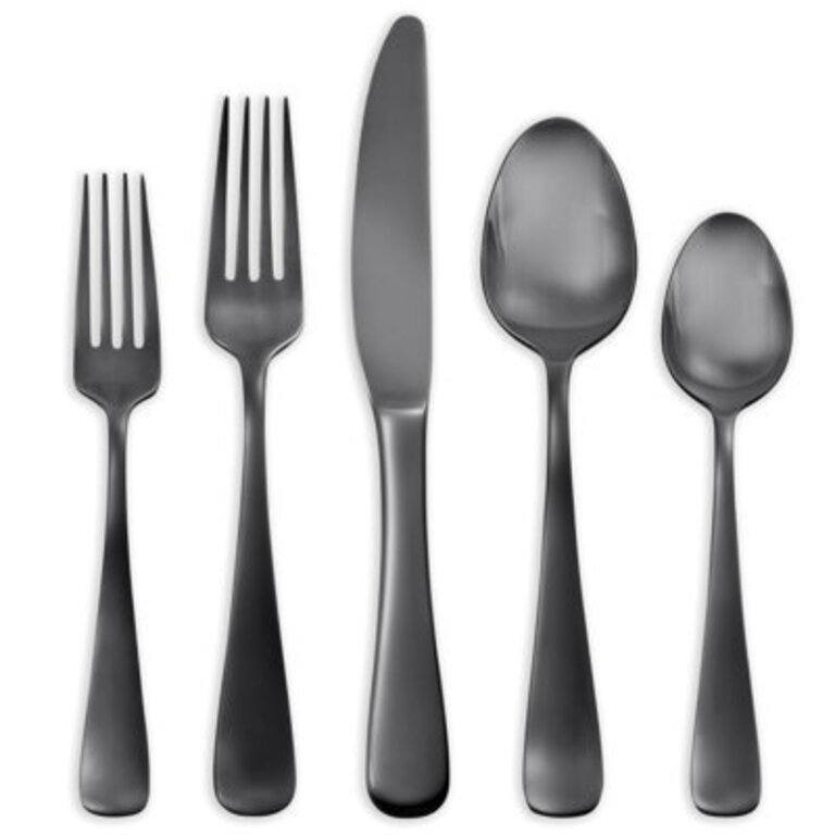 Signature Skandia Opera Full Oxidation 20 Piece Flatware Set Service for 4