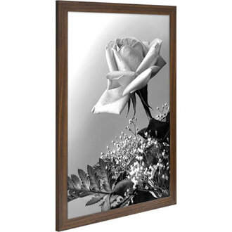 Signature Poster Frame Composite Wood and Plexiglass Cover Hanging Hardware included