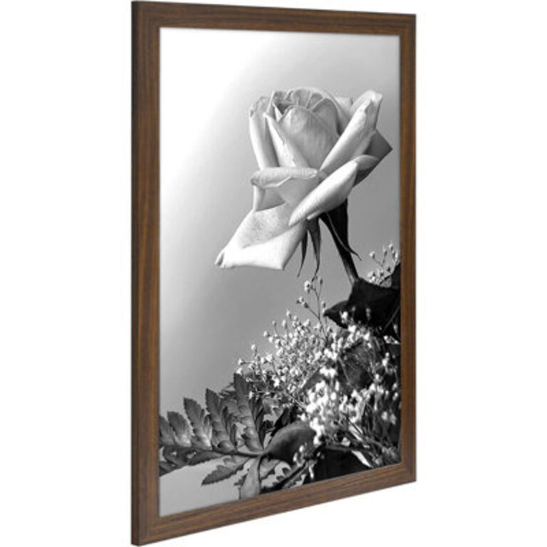 Signature Poster Frame Composite Wood and Plexiglass Cover Hanging Hardware included