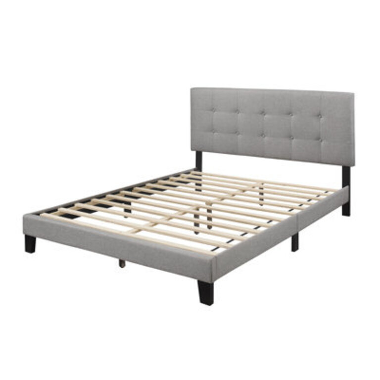 Abdiel Tufted Upholstered Low Profile Platform Bed