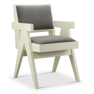 Manon Mid Century Cane Armchair