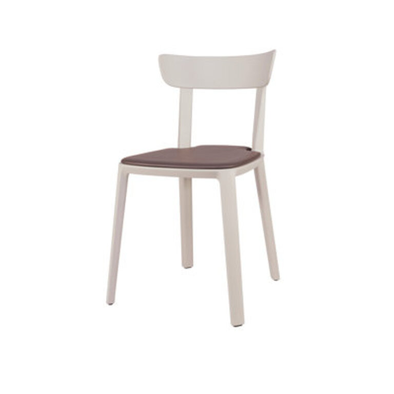 Cadrea Side Chair with Padded Seat