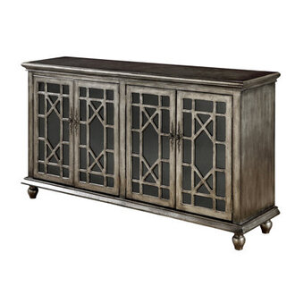 Ira Wood Four Door Credenza
