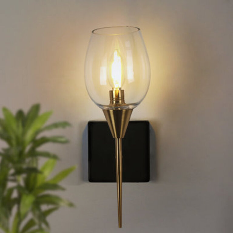 Labonte 1 - Light Dimmable Armed Wall Sconce