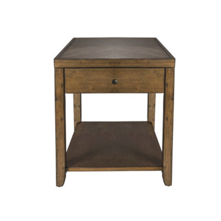 Bleckley End Table with Storage