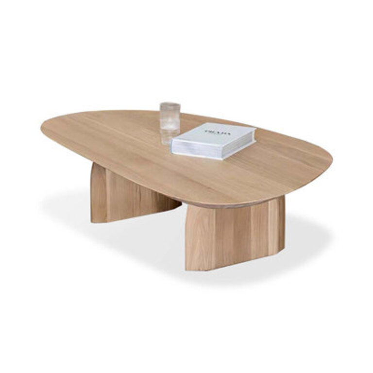 Aleeta Solid Wood Coffee Table