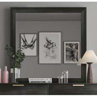 Ardiana Modern  Contemporary Mounts to Dresser Mirror