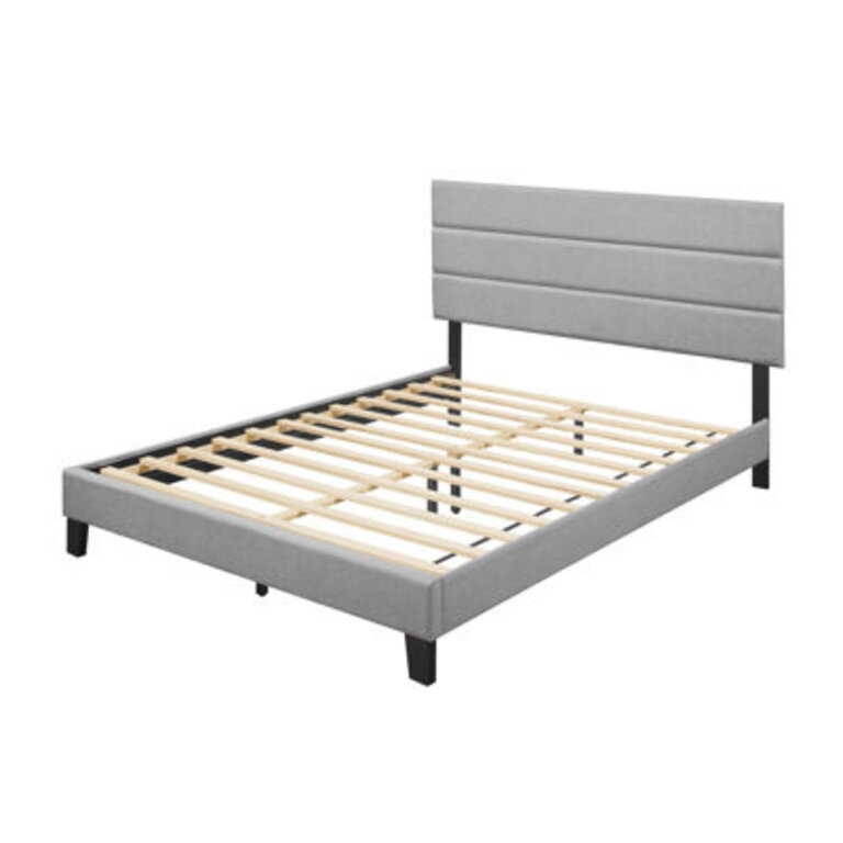Larocco Upholstered Low Profile Platform Bed Mattress Size: Queen