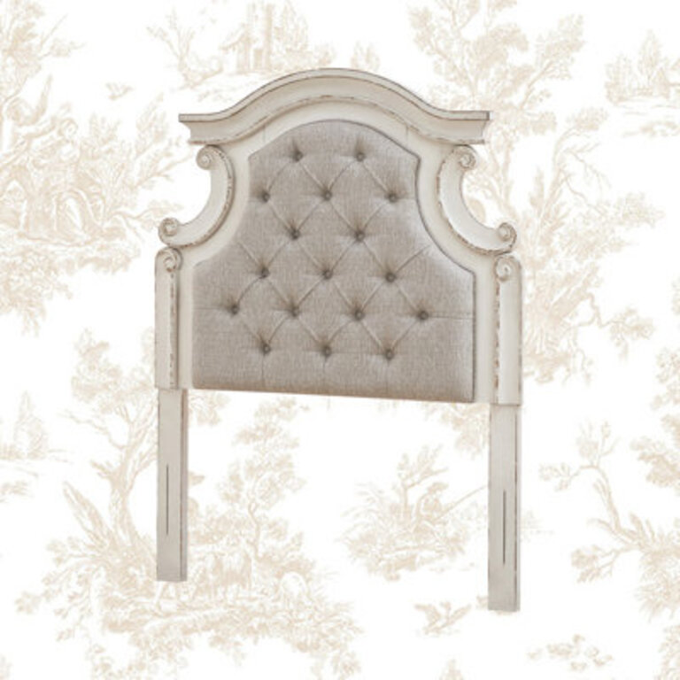 Mohn Upholstered Solid Wood Panel Headboard