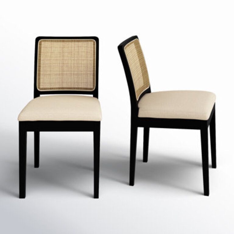 Torrian Cotton Upholstered Side Chair