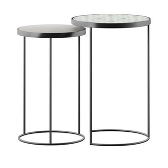Griffis Park Row Frame Nesting Tables