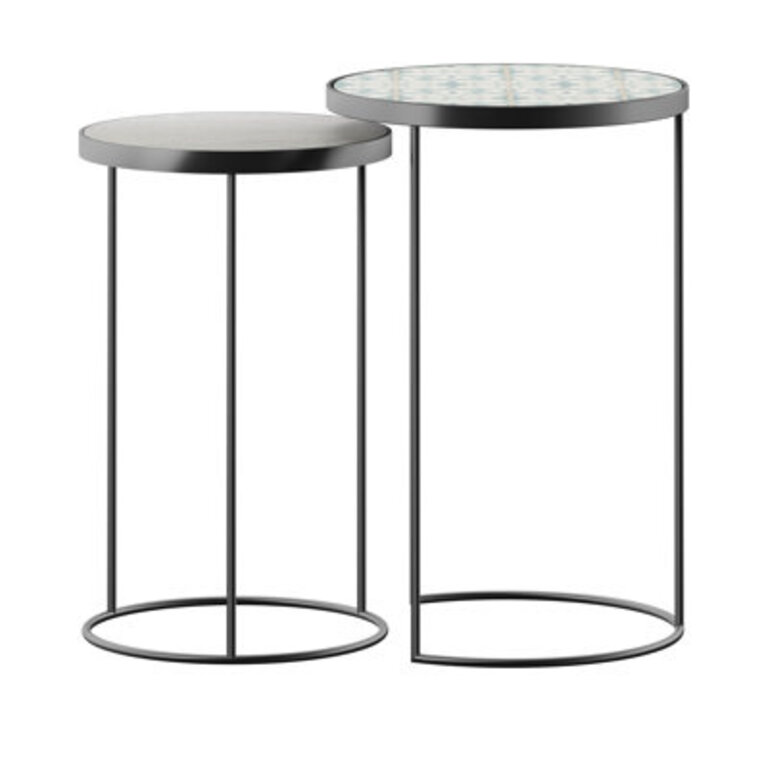 Griffis Park Row Frame Nesting Tables