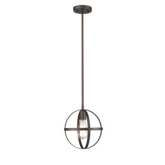 Oil Rubbed Bronze 1 -Bulb 945 H Outdoor Hanging Lantern