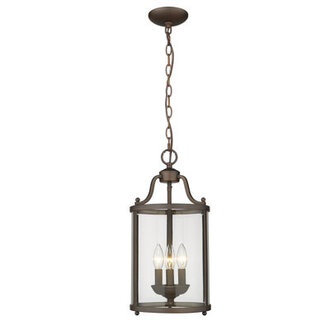 Aarav 3 - Light Lantern Cylinder Pendant