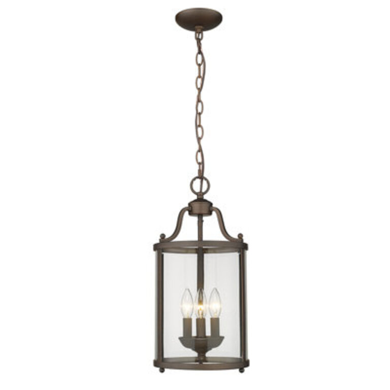 Aarav 3 - Light Lantern Cylinder Pendant