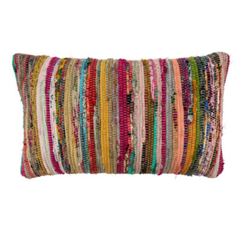 Striped Lumbar Pillow