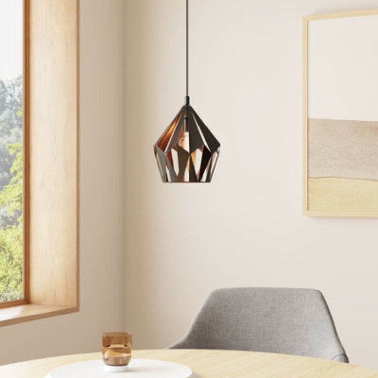 Hendry 1 - Light Matte Black Single Pendant