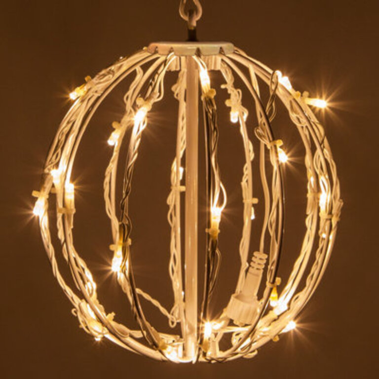 Fold-Flat LED Metal Lighted Outdoor Decoration