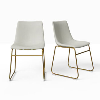 Nia Vegan Leather Side Chair